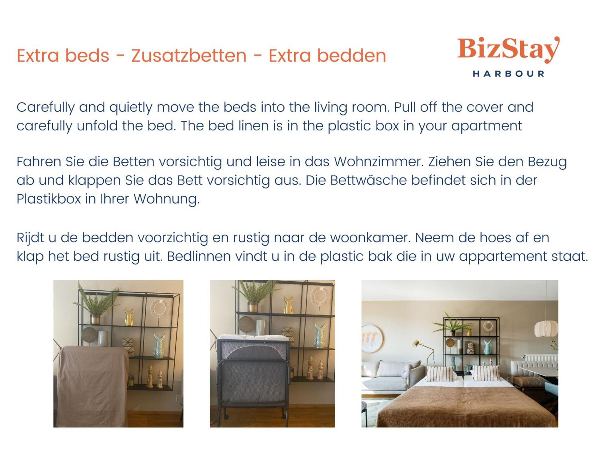Bizstay Harbour III Scheveningen Apartments لاهاي الغرفة الصورة